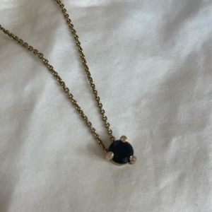 Kate Spade black pendant necklace